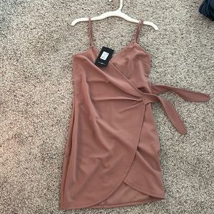 Fashion nova wrap dress brand new
